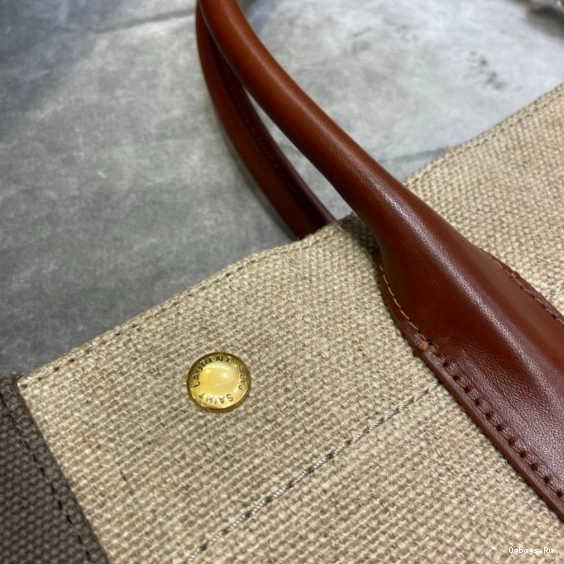 BAG N YSL AND RIVE IN GAUCHE LINEN S COTTON SHOPPING 0816